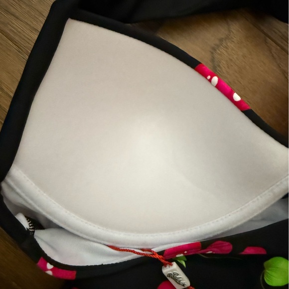 NWT -  Belsira 1950's Cherry Swimsuit - Picture 9 of 12